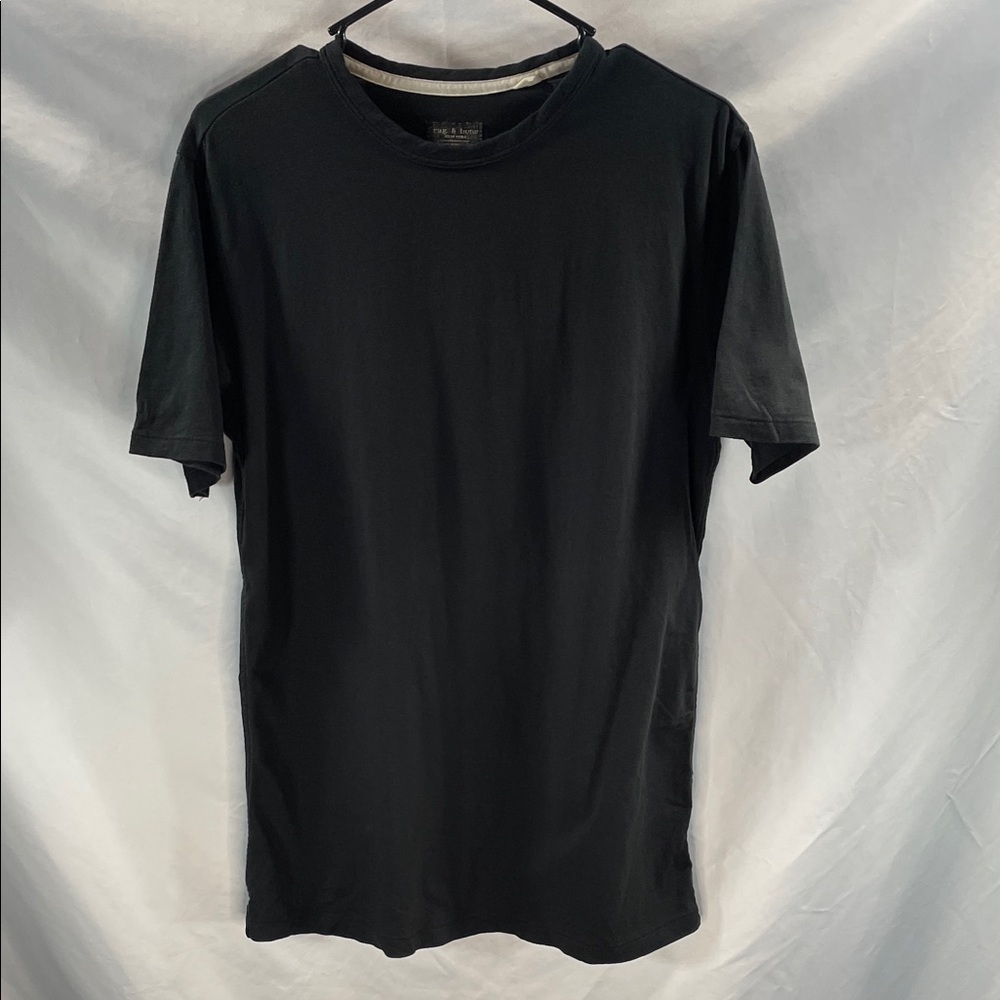 rag & bone Ash Black Short Sleeve Tee